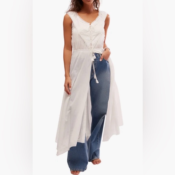 NWOT Free People Intimitly Country Charm Maxi Bodysuit - Picture 6 of 15